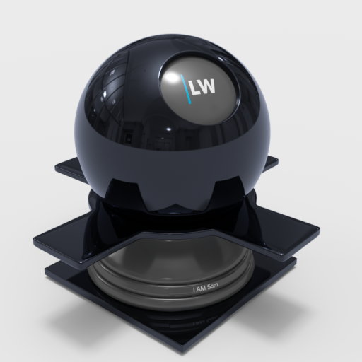 Transparent Plastic Blue